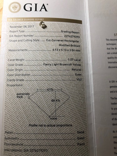ダイヤモンドルース  1.07ct  VS-2 Good