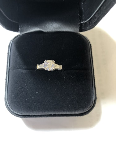 ダイヤモンドリング(指輪) pt900 0.5ct