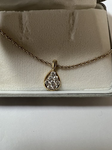 ダイヤモンドネックレス 18k