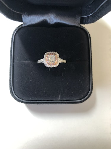 ダイヤモンドリング(指輪) pt900 1.2ct