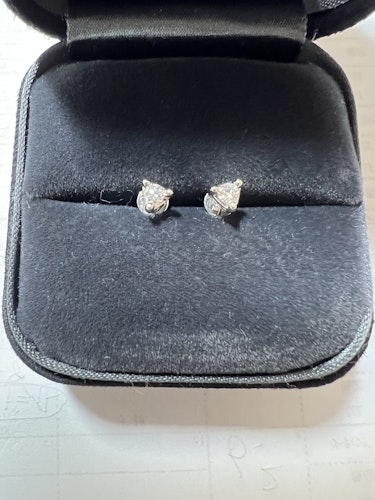 ダイヤモンドイヤリング/ピアス pt900 0.4ct