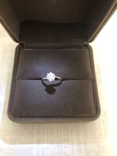 ダイヤモンドリング(指輪) PT900 1ct