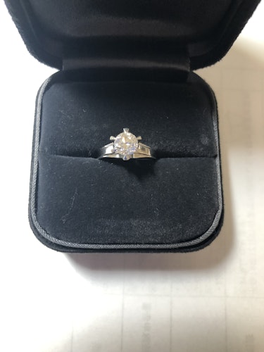 ダイヤモンドリング(指輪) pt900 0.5ct