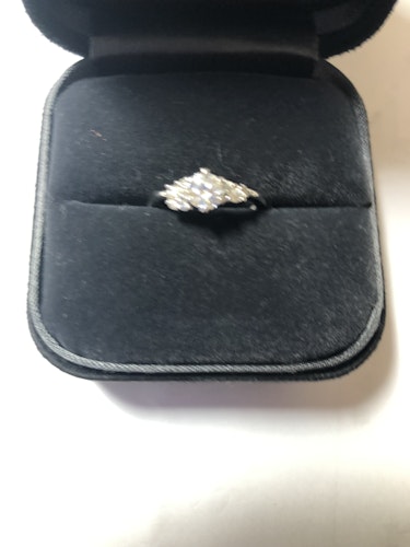 ダイヤモンドリング(指輪) pt900 0.7ct