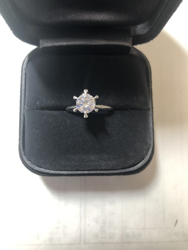 ダイヤモンドリング(指輪) pt900 1ct