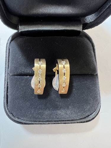 ダイヤモンドイヤリング/ピアス 18k
