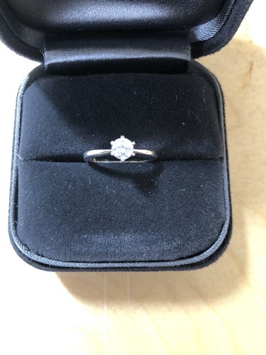 ダイヤモンドリング(指輪) pt900 0.3ct