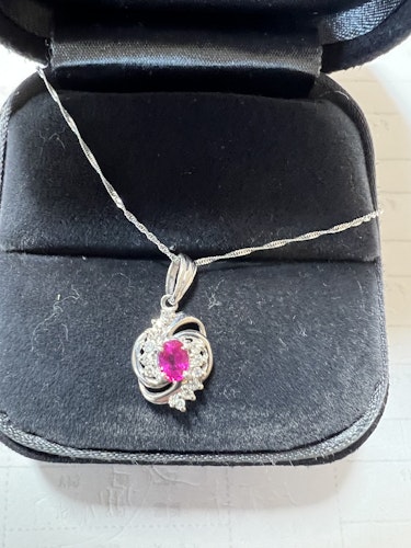 ルビーペンダント 18k