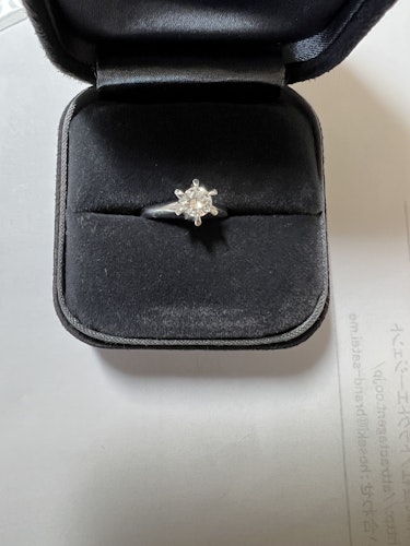 ダイヤモンドリング(指輪) pt900 0.5ct