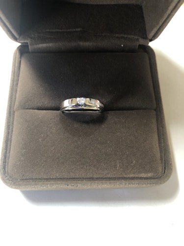 ダイヤモンドリング(指輪) pt900 0.1ct