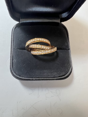 ダイヤモンドリング(指輪) 18k 1ct