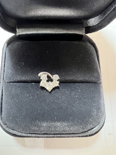 ダイヤモンドペンダント pt900 0.3ct