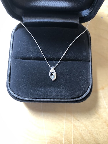 ダイヤモンドペンダント pt900 0.2ct