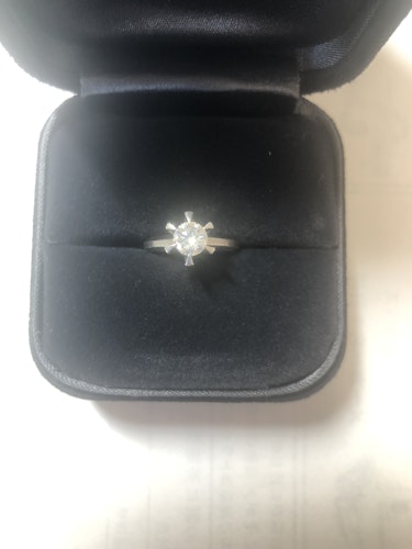 ダイヤモンドリング(指輪) pt900 0.3ct