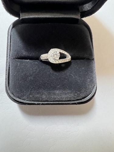 ダイヤモンドリング(指輪) pt900 0.5ct