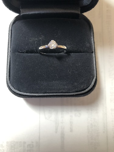 ダイヤモンドリング(指輪) pt900 0.3ct