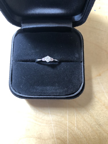 ダイヤモンドリング(指輪) pt900 0.2ct