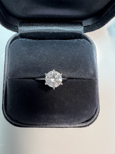 ダイヤモンドリング(指輪) pt900 1ct