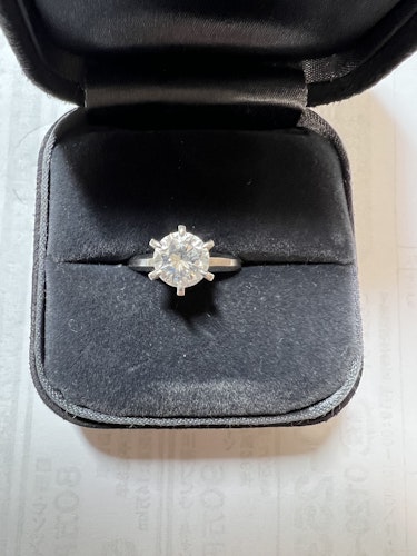 ダイヤモンドリング(指輪) pt900 2ct