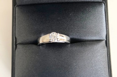 ダイヤモンドリング(指輪) k14 0.51ct