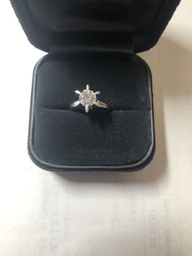 ダイヤモンドリング(指輪) pt900 1.5ct