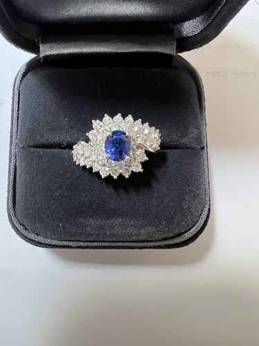 サファイアリング(指輪)