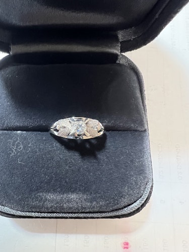 ダイヤモンドリング(指輪) pt900 0.3ct