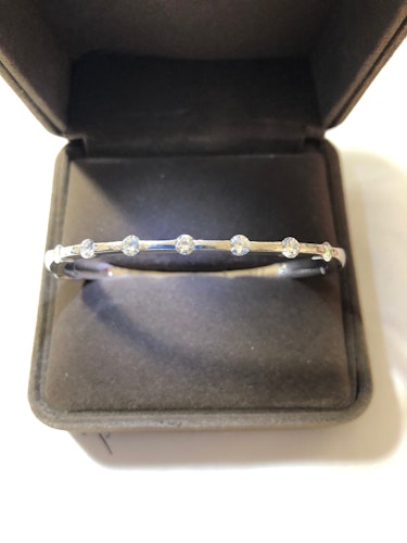 ダイヤモンドブレスレット k18