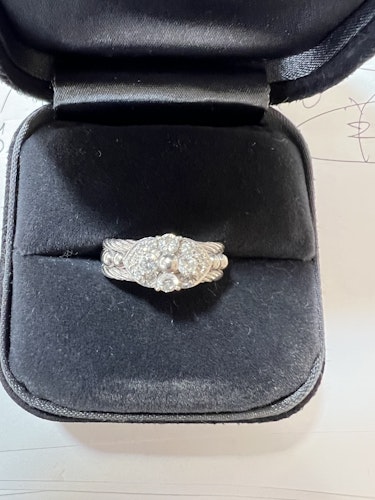 ダイヤモンドリング(指輪) pt900