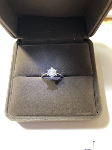 ダイヤモンドリング(指輪) pt900 0.5ct