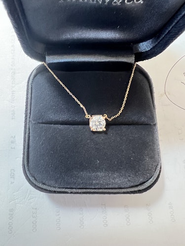 ダイヤモンドネックレス 18k 0.5ct