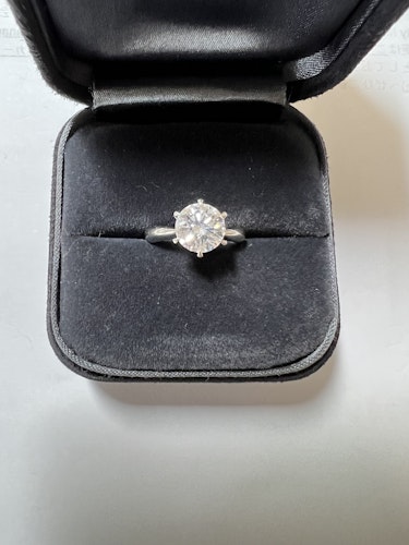 ダイヤモンドリング(指輪) pt900 1ct