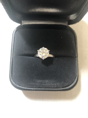 ダイヤモンドリング(指輪) pt900 1.5ct