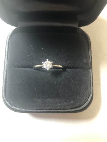 ダイヤモンドリング(指輪) pt900 0.4ct