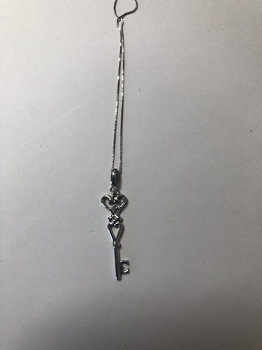 ダイヤモンドペンダント K18WG