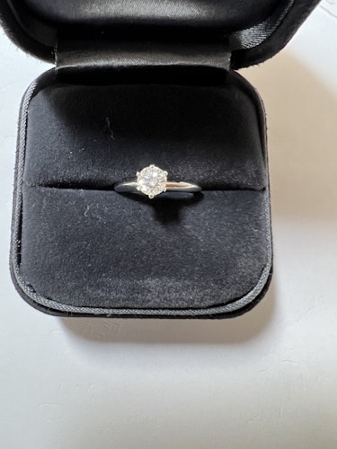 ダイヤモンドリング(指輪) pt900 0.5ct