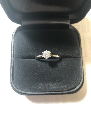 ダイヤモンドリング(指輪) pt900 0.5ct