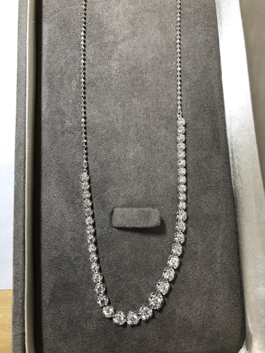 ダイヤモンドネックレス pt900 3ct