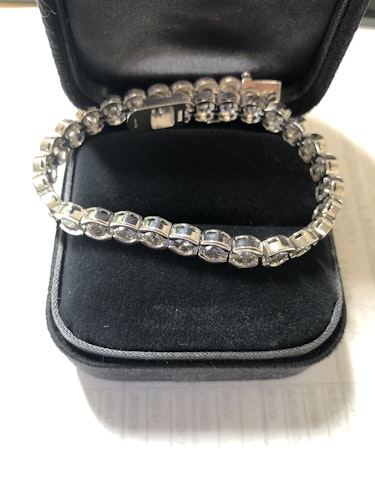 ダイヤモンドブレスレット pt900 3ct