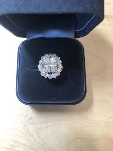 ダイヤモンドリング(指輪) 18k 5ct