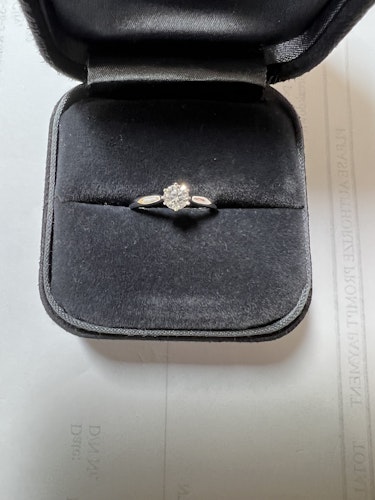 ダイヤモンドリング(指輪) pt900 0.3ct