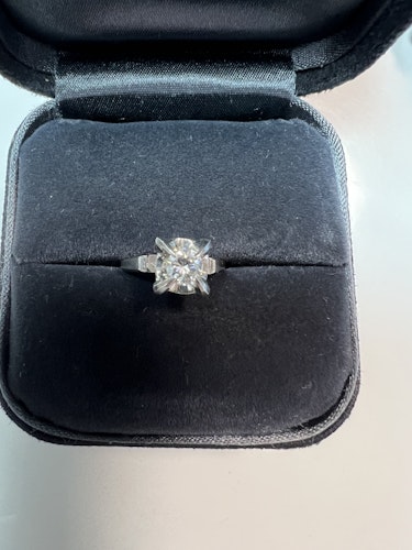 ダイヤモンドリング(指輪) pt900 1ct