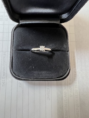 ダイヤモンドリング(指輪) pt900 0.2ct