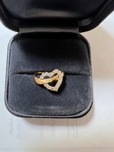 ダイヤモンドリング(指輪) 18k