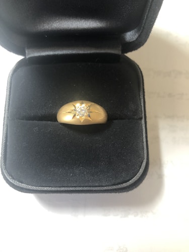 ダイヤモンドリング(指輪) 18k 0.5ct