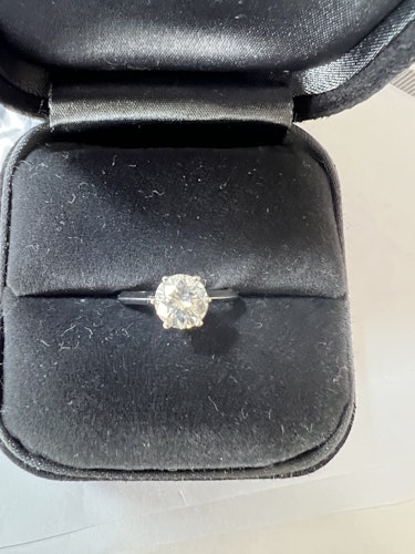 ダイヤモンドリング(指輪) pt900 0.7ct