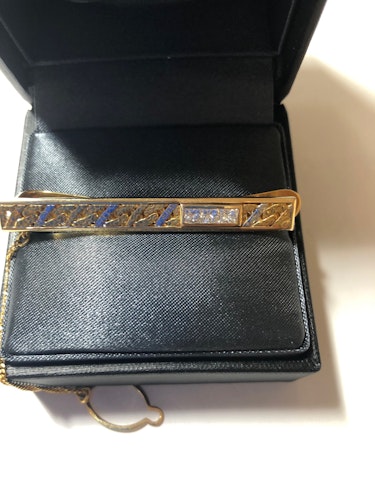 ダイヤモンドネクタイピン  0.3ct