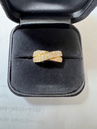 ダイヤモンドリング(指輪) 18k 1ct