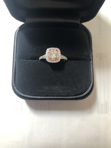 ダイヤモンドリング(指輪) pt900 1ct