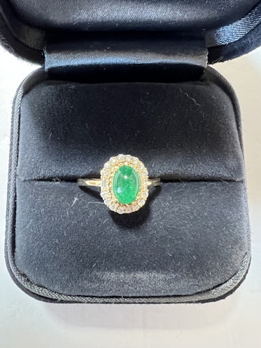 エメラルドリング(指輪) pt900